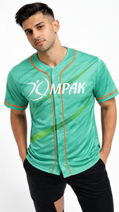Maillot de baseball haute performance, confectionné avec un tissu sublimé, pour les équipes, les clubs et les marques de mode. - Product Image 2