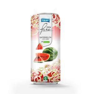 Tropi Juice Drink 330ml Aluminum Can Low-Fat Flavored 100% Fruit Puree Watermelon Passion Fruit-Based Fresh-Squeezed Juice - Product Image 2
