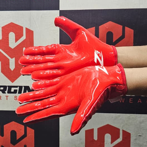 Guantes de Fútbol Americano para Hombre, con Silicona y Serigrafía en la Palma, Color Personalizado, Ropa Deportiva Personalizada, Guantes de Fútbol Americano Unisex - Product Image 2