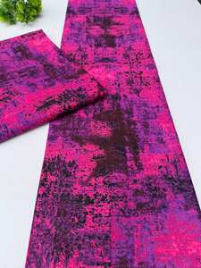 Tela Africana Premium con Estampado de Cera, 100% Algodón, Multicolor Brillante, para Confección de Ropa a Medida, Mozambique - Product Image 2