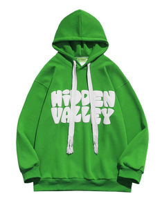 2026 OEM Service New Design <b>Men</b> Puff Printed Regular Sleeve 3D Foam <b>Pullover</b> Hoodies Winter 100% Cotton Fleece - Product Image 4