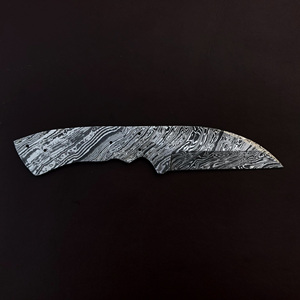 Proveedor OEM EE. UU. UE Cuchillo de caza y camping de acero de Damasco, espiga completa hecha a mano, punta de gota, mango de madera, grado industrial, a granel - Product Image 2