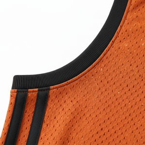 Maillot de basket-ball imprimé sur mesure, nom de l'équipe, numéro, taille ajustable, haute qualité, 100% polyester, sans manches, séchage rapide - Product Image 4