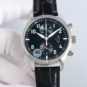 Exquisite and Elegant Business Luxury White Dial Casual Business Sports <b>Chronograph</b> Date <b>Automatic</b> Mechanical Men's Watch - Product Image 3