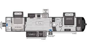 Nuevo 2025 Keystone Montana High Country 381TB - Product Image 2
