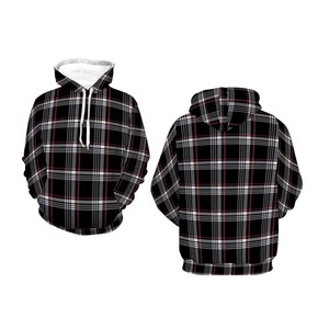 เสื้อฮู้ดดี้ลายตารางแบบซับลิเมชั่น – เสื้อสเวตเชิ้ตพิมพ์ลายทั้งตัวสำหรับผู้ชาย ผู้หญิง และยูนิเซ็กส์ ฮู้ดี้สุดฮิต - Product Image 4