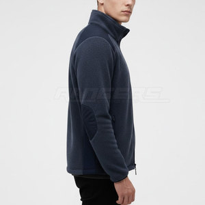 Veste polaire durable, tissu chaud, finition lisse, pour les activités de plein air et le port quotidien en hiver. Veste polaire d'hiver. - Product Image 6