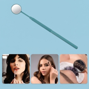 Circle Lash <b>Mirror</b> Professional Eyelash Extension Inspection <b>Mirror</b> Stainless Steel <b>Round</b> Beauty <b>Mirror</b> for Lash Artists - Product Image 5