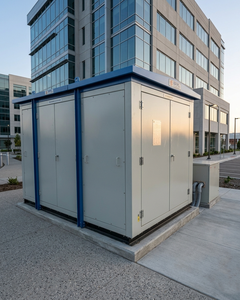 High Performance 1000kVA Compact Substation 20kV to 400V Oil Immersed Copper <b>Transformer</b> with Branded HT LT Components - Product Image 1