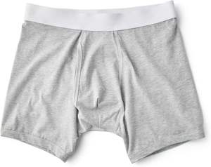 Sous-vêtements pour hommes en coton pur, personnalisables avec logo OEM/ODM, caleçons respirants, boxers pour hommes - Product Image 2