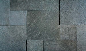 Carreaux de quartzite gris argenté TSF avec bords sciés, surface brossée, design moderne pour revêtement mural, revêtement de sol, projets extérieurs - Product Image 2