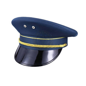Sombreros Kepi Alemanes de Estilo Personalizado de Buena Calidad a Precio de Mayoreo con Banda Decorativa - Product Image 2