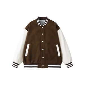 Excellent Quality <b>Men</b> Letterman Baseball <b>Jacket</b> for Casual Use Winter <b>Leather</b> Sleeve Varsity <b>Jacket</b> - Product Image 5