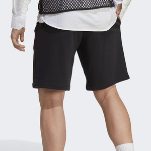 กางเกงขาสั้นผู้ชายแบบมีเชือกผูก เอวสม็อค ผ้าฝ้าย ทรงสลิม ใส่เล่นกีฬา ใส่ลำลอง วิ่งออกกำลังกาย แฟชั่นทันสมัย - Product Image 2