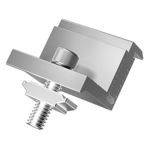 Supporto a Z per Pannello Solare 35-50mm Regolabile in Alluminio Leggero Anodizzato Sistema di Montaggio Solare - Product Image 1