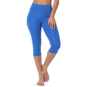 Pantalones de Yoga de Cintura Alta para Mujer, Leggings Capri, Largo Completo, Elásticos en Cuatro Direcciones, Spandex/Nylon, Ropa Deportiva para Gimnasio, Entrenamiento y Yoga - Product Image 1