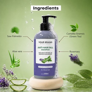 Shampoo anti-chute de cheveux en marque privée pour des racines plus fortes et une croissance capillaire saine - Product Image 5