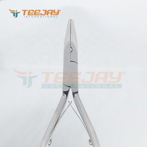 Pinzas para Extensiones de Cabello TEEJAY/Marca Personalizada, Modelo PLIER, Acero Inoxidable, 6 Pulgadas, Herramienta Aplicadora de Microperlas para Instalación - Product Image 2