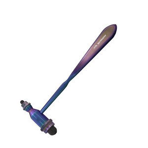 Marteau de réflexe neurologique professionnel Tromner en acier inoxydable à pointe aiguisée pour la détection des réponses cutanées superficielles - Product Image 6