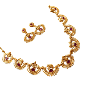 Heritage Fine Jewelry Set-Pota Stone and Temple <b>Necklace</b> 10575576DP - Product Image 2