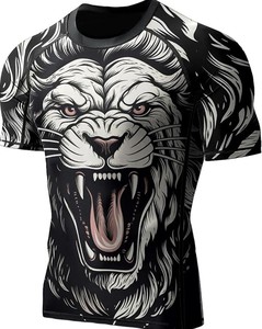 Camiseta Deportiva de Compresión Sublimada OEM, Manga Larga, Absorbe la Humedad, Protección UV, Spandex/Poliéster - Product Image 6