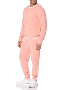 Nouveau design 2024, 100% laine mérinos, anti-rides, anti-rétrécissement, tricoté, rouge foncé, respirant, col rond, pulls d'hiver pour hommes - Product Image 5