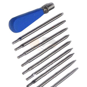 Jeu de tournevis manuels en acier inoxydable de haute qualité pour la neurochirurgie et l'orthopédie, réutilisables, avec poignée universelle, instrument chirurgical CE - Product Image 5