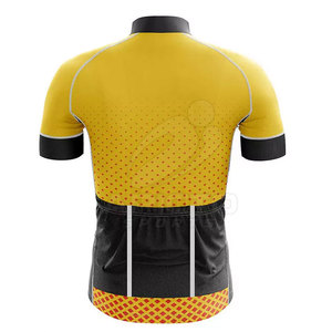 Jersey de Ciclismo Corto para Adultos de Primera Calidad, Tejido Transpirable que Absorbe la Humedad, Ajuste Cómodo, Diseño Personalizado, para Ciclismo de Carretera y Montaña - Product Image 2