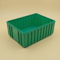 Caisse de rangement pour légumes empilable, ventilée, écologique, en PP, sur mesure OEM