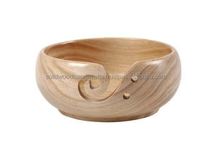 Cuenco de hilo de madera hecho a mano, soporte de hilo de palisandro, caja de almacenamiento de hilo de ganchillo, cuenco de bola de hilo, regalo para cumpleaños de madre - Product Image 1