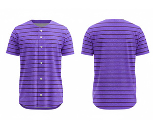 เสื้อเบสบอลแบบซับลิเมชั่นขายส่ง – ชุดทีมแบบกำหนดเองพร้อมโลโก้และหมายเลขตามสั่ง |   ฐานผ้าโพลีเอสเตอร์ที่ระบายอากาศได้ดี - Product Image 6