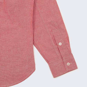 Chemises pour hommes : Meilleur design, chemise tricotée décontractée en coton à manches longues, respirante et confortable, printemps, vente en gros, boutons recouverts - Product Image 4