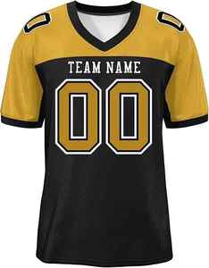 Uniforme de football américain sublimé, uniforme d'équipe de football américain pour jeunes, maillot de football américain pour hommes, logo personnalisé - Product Image 6