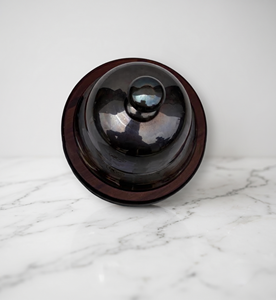 Vintage Brass Hotel Reception <b>Bell</b> with Wooden Base – Antique Desk Service <b>Call</b> <b>Bell</b>, Decorative Tabletop <b>Bell</b> for Office - Product Image 3