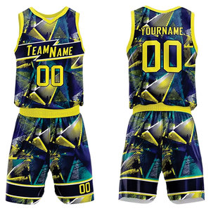Uniforme de Baloncesto Deportivo Personalizado con Logotipo para Hombre, Uniforme de Baloncesto de Secado Rápido Personalizado OEM - Product Image 1