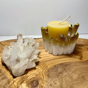 Custom Design Resin And Natural Wood Candle <b>Holder</b> Handmade Candle Stand For Home Decor Wedding Party And Gifting - Product Image 5