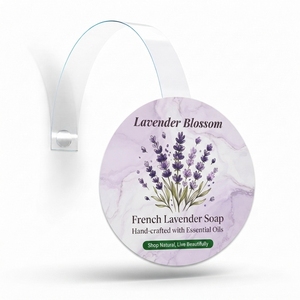 Présentoir publicitaire en PVC pour supermarché, support de signalisation de point de vente, sans BPA, qualité alimentaire - Product Image 3