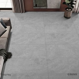 Carrelage en porcelaine Polvyn Grey GHR 600x1200mm, finition mate, imitation pierre, pour murs et sols intérieurs, résistant aux acides, isolation thermique - Product Image 3