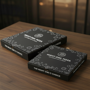 Custom Printed <b>Pizza</b> <b>Box</b> Personalized Food Packaging <b>Box</b> for Takeaway Delivery and Fast Food Restaurant Packaging - Product Image 6