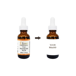 Gel exfoliant éclaircissant professionnel végétalien OEM 35% AHA Acide glycolique pour le visage et le corps - Product Image 1