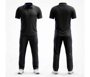 Ropa Deportiva de Cricket de Secado Rápido con Impresión por Sublimación Completa |   Uniforme de Cricket para Hombres, Mujeres y Jóvenes, Camiseta Polo y Pantalones, Conjunto Completo para Equipo - Product Image 4
