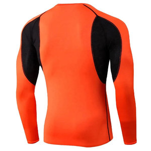 Chemises de compression conçues pour l'entraînement et le sport, avec des matériaux extensibles et un tissu respirant pour les activités quotidiennes - Product Image 2