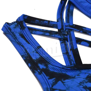 Soutien-gorge de sport pour femme sans coutures, respirant, écologique, à maintien élevé, avec logo frontal, léger et au design unique pour le fitness - Product Image 4