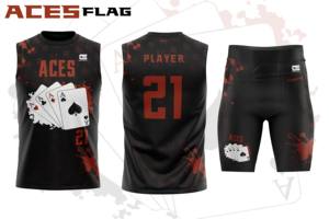 Uniformes personalizados de fútbol 7V7 y bandera 7on7, ropa de equipo de impresión por sublimación con nombres y números, estilo establecido - Product Image 3