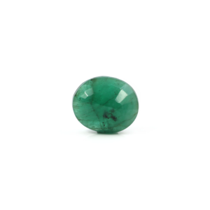 Natural 3.05 Carat Emerald Oval Cabochon Loose Gemstone for Fine Jewelry - Product Image 2