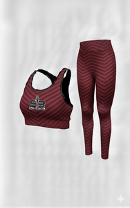 women yoga set best quality sublimation and fabric - Product Image 3