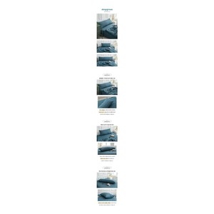 Funda de Almohada Acolchada Suave Estilo Coreano con Diseño Cuadrado para Hotel y Hogar - Product Image 6