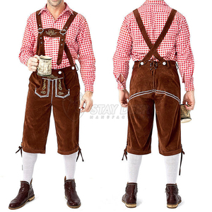 Ensemble de costumes Lederhosen bavarois de qualité supérieure pour hommes, fournisseur en gros - Product Image 3