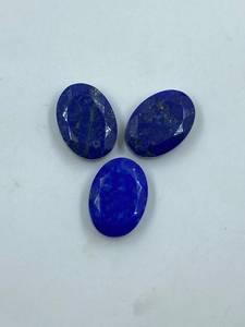 Natural Lapis Blue Oval Cut Gemstone for Jewelry Making Loose Stone 19.29CTS Bulk Price - Product Image 3
