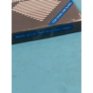 20 DISCO DICING SAW DRESSER BOARD BGCA 0113 75 X - Equipo y piezas de semiconductores de confianza de Trusted Global Legacy - Product Image 6